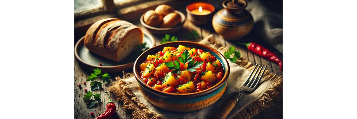 Bohnengulasch Rezept – Veganes Gulasch mit Bohnen - Bohnengulasch – Veganes Gulasch mit Bohnen