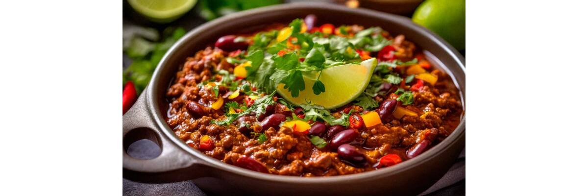 Herzhaftes Veganes Chili con Carne für Genießer - Veganes Chili con Carne – Der mexikanische Klassiker neu interpretiert