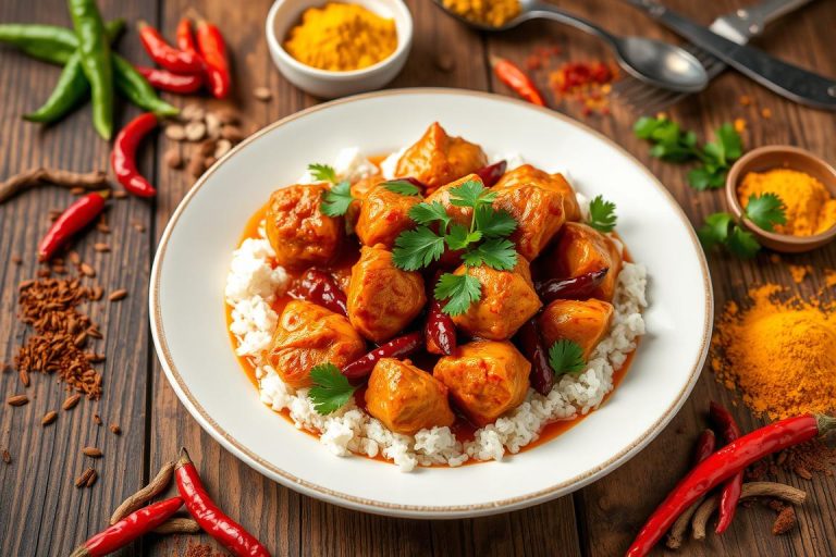 Kashmiri Chili-Hähnchen